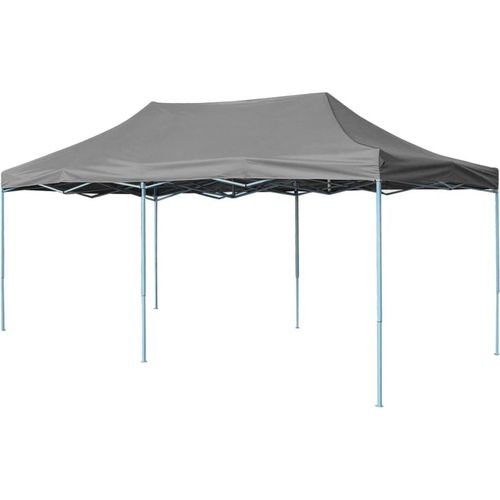 Pop-Up-Partyzelt Faltbar 3x6 m Anthrazit