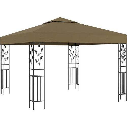 Pavillon 3x3 m Taupe 180 g/m²