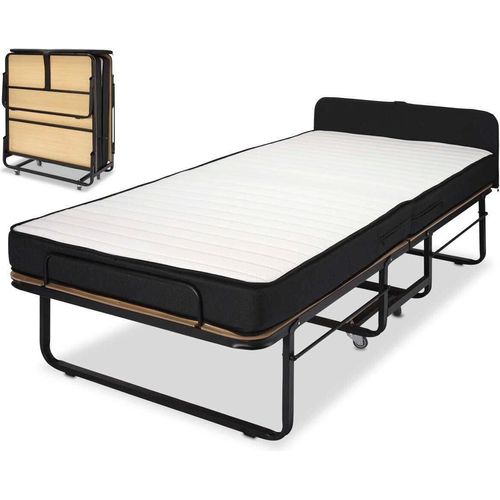 Gästebett BED BOX GB100 - 90x200 cm mit Federkern Matratze
