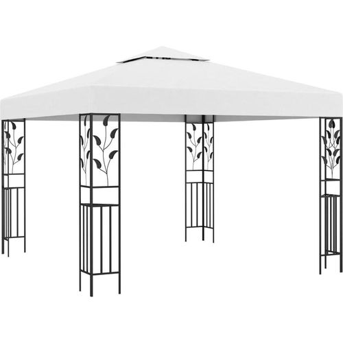 Pavillon 3x3 m Weiß 180 g/m²