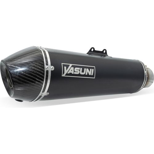 Auspuffanlage Yasuni Black Edition Carbon mit Zulassung für Yamaha YP X-Max VP X-City R, MBK Skycruiser Evolis i ABS 250 ccm