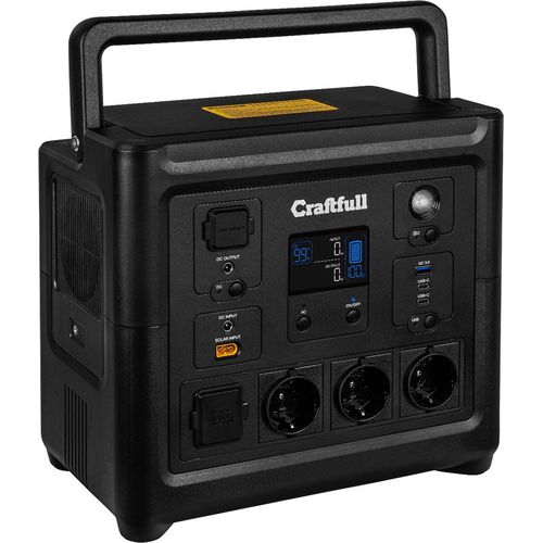 Powerstation Fast Charge PS800 - 800 Watt - Tragbar - Lithium-Akku - USB - 12 V - 230 V - MPPT