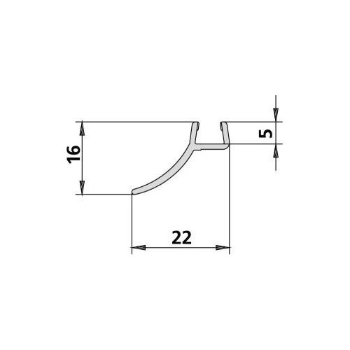 Kermi 6051855 LOFT XD Stabilisierung swz