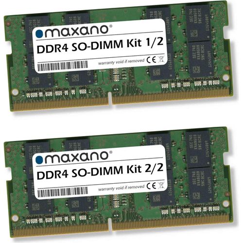 Maxano 64GB Kit 2x 32GB RAM für MSI Trident 3 8RC (PC4-21300 SO-DIMM Arbeitsspeicher)
