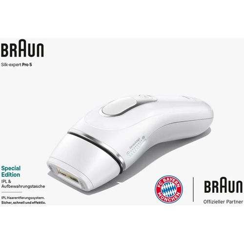 BRAUN Silk-expert Pro 5 IPL-Haarentfernung für Damen 3 Stufen Epilierer