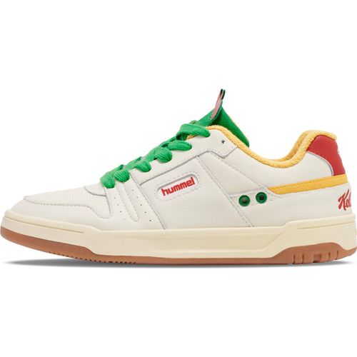 Hummel STOCKHOLM LX-E_KELLOGGS - WHITE/GREEN - 39