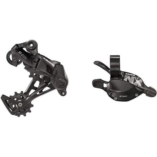 SRAM Schaltwerk NX langer Käfig Schalthebel schwarz + Trigger Schalthebel