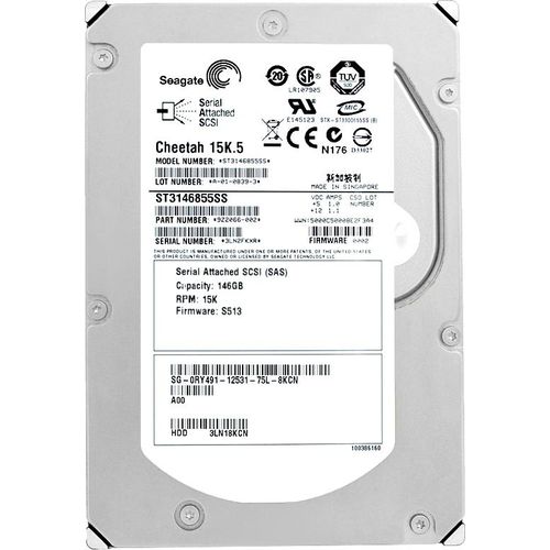 Festplatte Dell ST3146855SS 146GB 15000Rpm Sas 3,5'' Zoll 0RY491
