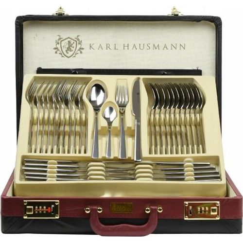 72 tlg Edelstahl Besteck Set für 12 Personen Tafelbesteck Essbesteck Cutlery Set
