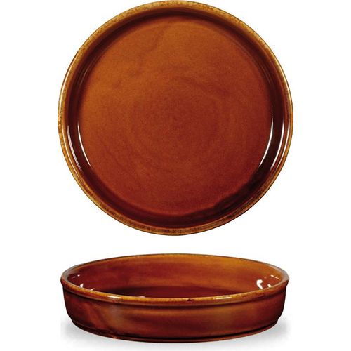 Churchill Rustics Simmer Servierschale 20cm / 55cl, 6 Stück, Braun, Rund