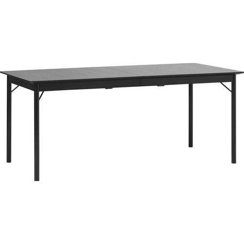 Esstisch ></noscript>Santiago< in Schwarz - 95x180x75 (LxBxH)