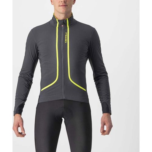 CASTELLI Fahrrad-Thermojacke - FLIGHT AIR - Anthrazit M