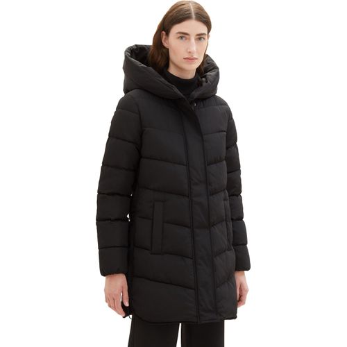 Tom Tailor 1038692 Winter Puffer Mantel Schwarz 2XL Frau Schwarz 2XL
