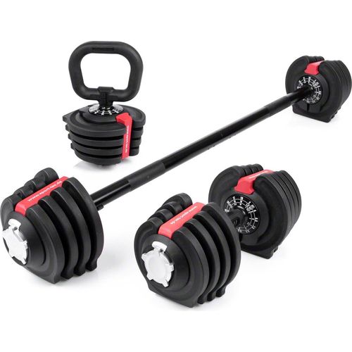 Sport-Tec 3 in 1 Multi Hantel-Set 1-19 kg
