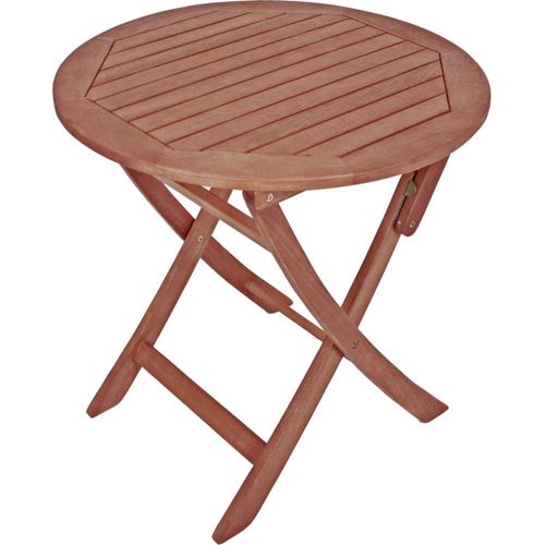 Gartentisch ></noscript>Stockholm< in holzfarben aus Holz, Holzwerkstoff - 70x73x70 (BxHxT)