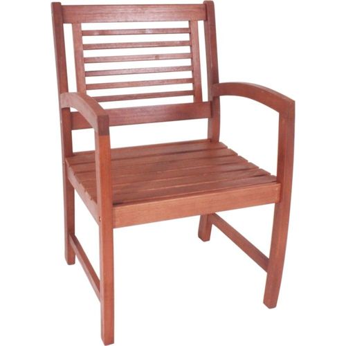 Gartenstuhl ></noscript>Madison< in holzfarben aus Holz - 56x90x56cm (BxHxT)