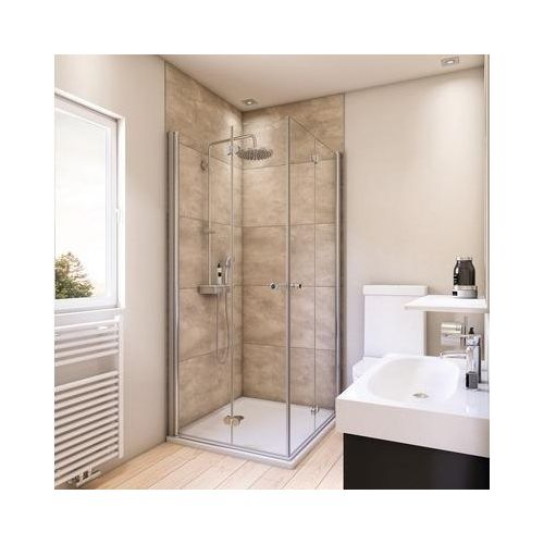 Duschrückwand BREUER Dekor große Fliese beige 100 x 255 cm