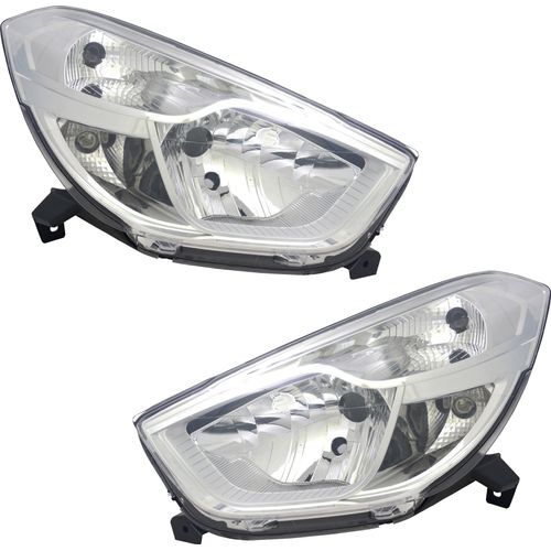 TYC Scheinwerfer Set für Dacia Dokker LODGY ab 2012- DRL TFL H4 Halogen Scheibe