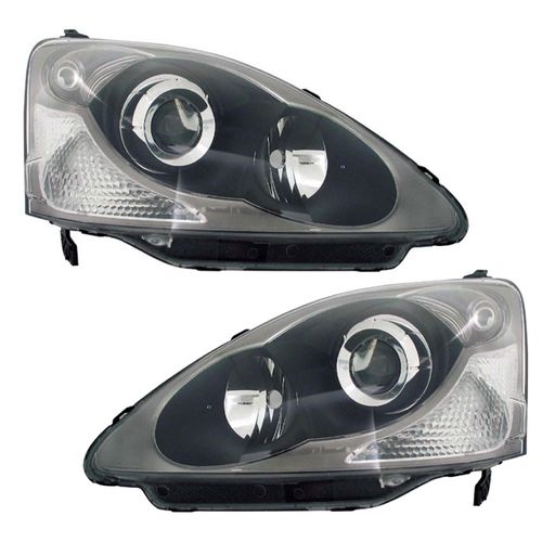 TYC Scheinwerfer Set für Honda Civic VII 11/2003-9/2005 EU EP H1 HB3 Halogen Sch
