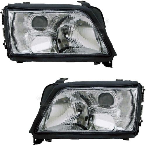 TYC Scheinwerfer Set für Audi A6 C4 6/1994-12/1997 ohne Nebelscheinwerfer