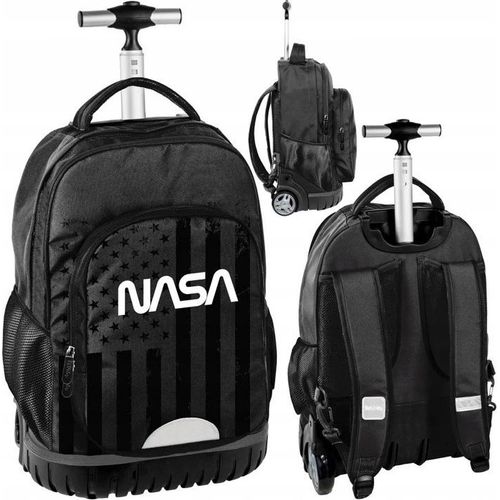 Rucksacktrolley Schultrolley Schulrucksack Schulranzen Rucksack auf Rädern; Kosmos