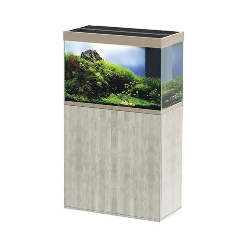 Aquariumkombination Ciano Emotions Pro 80 Mystic ca. 145 l, ca. 81 cm, mystic, inkl. LED Beleuchtung, Innenfilter, Heizer und Unterschrank