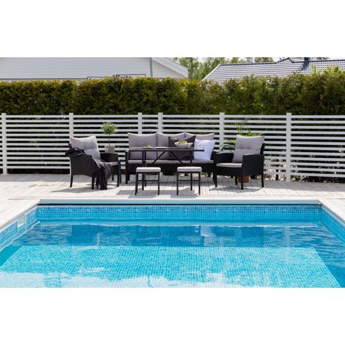 Venture Home Lounge-Set Knock Schwarz