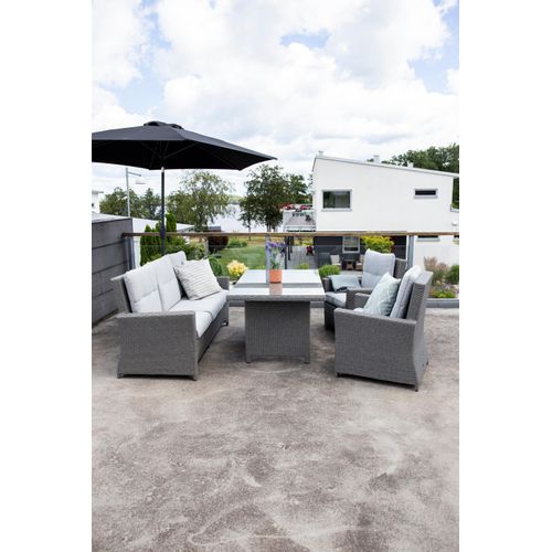 Venture Home Lounge-Set Brentwood Grau