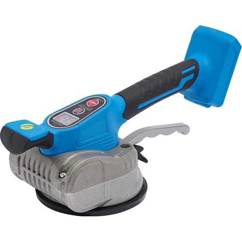Digitale Fliesenrüttler Fliesenleger Maschine Handheld mit 21V Ladegerät & Akku Fliesen & Wandfliesen 80kg Tragkraft