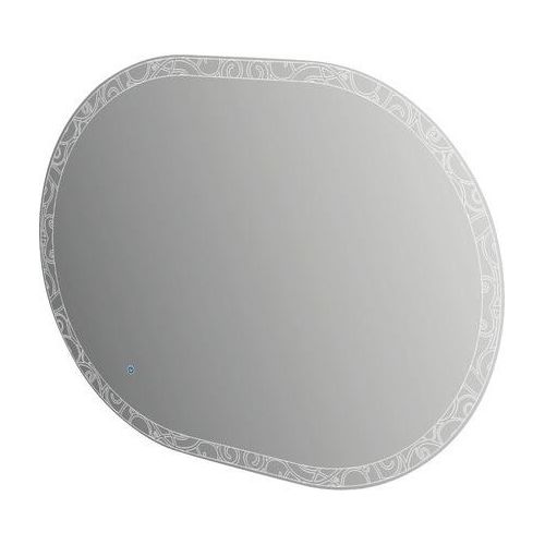 LED Badspiegel 100x75 cm mit Touch Funktion IP 44 (fremdkörper- und spritzwassergeschützt)