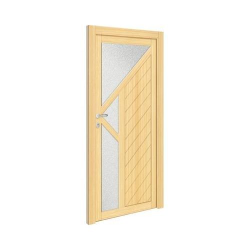 Nebeneingangstür Holz Kansas Fichte 1100 x 2100 mm links