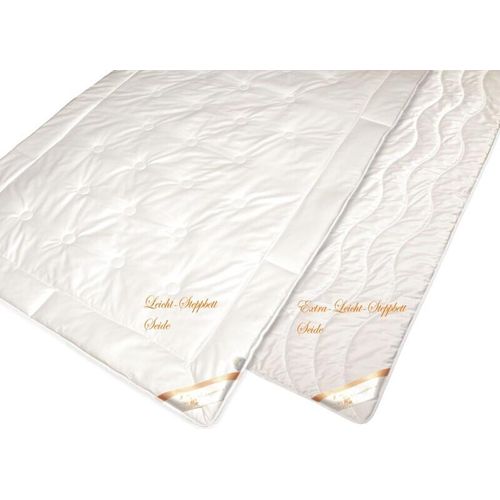Seiden Silk-wash Sommer Bettdecke - Leicht Steppbett - Garanta Silk wash 155x220 cm