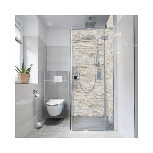 Duschrückwand mySpotti Fresh Bruchsteinwand Verblender 210 x 90 cm FSF21398