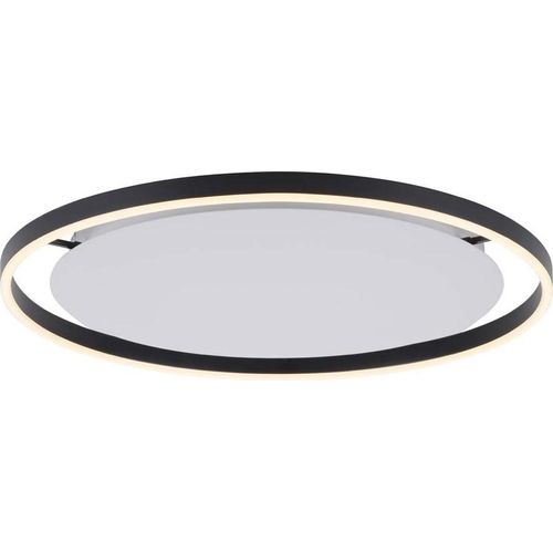 LED Deckenleuchte, anthrazit, dimmbar, D 58,5 cm