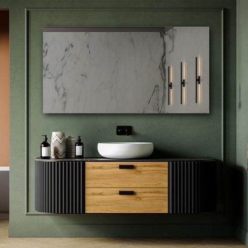 Spiegel 140x50 cm - Individuell Nach Maß - Wandspiegel - LUS197