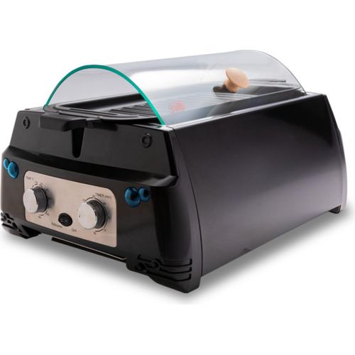 Livington Rotisserie Chef schwarz - Indoor-Drehgrill und Tischgrill-Kombination