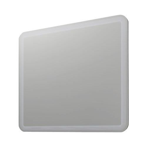 LED Badspiegel 100x90 cm Streifen abgerundet IP 44 (fremdkörper- und spritzwassergeschützt)
