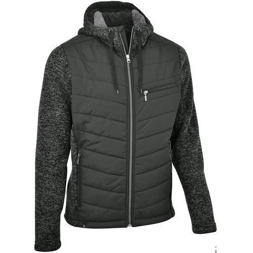 Maul Kreuzkopf Hybridsteppjacke+Kap - forest green, Größe:52