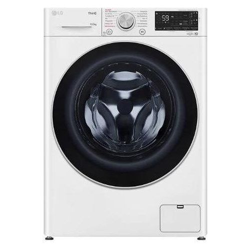 LG F4WV75X1 10,5kg Frontlader Waschmaschine, 60 cm breit, Aqua Lock, Mengenautomatik, Kindersicherung, Autodosierung, weiß