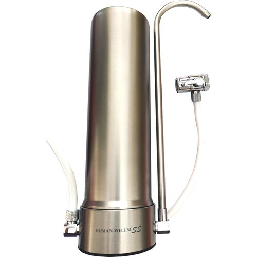 Auftischfilter aus Edelstahl mit Carbonit NFP-U Premium Wasserfilter bessere Filterung