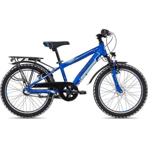 Ciclista Adventure 3 20 sportliches Kinderfahrrad mit Gepäckträger 20 Zoll Hellblau 29 cm