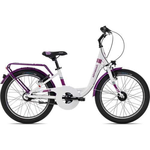 Almrausch GLÜCK 7 20 Nexus Kinderfahrrad ab 6 Jahren 20 Zoll Weiß 29 cm