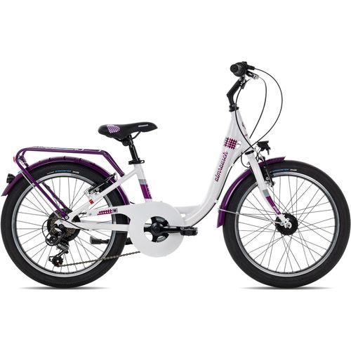 Almrausch GLÜCK 7 20 Kinderfahrrad ab 6 Jahren 20 Zoll Weiß 29 cm