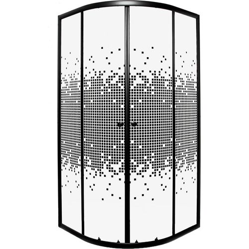 PIXEL 90 Duschabtrennung (ohne Duschwanne)