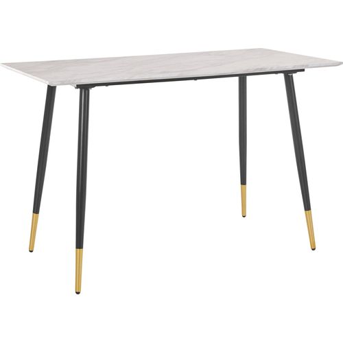 Matcha - Schreibtisch Marmor Schwarz Gold