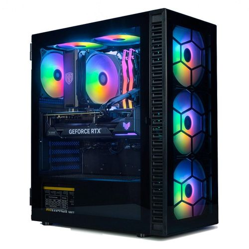 Gaming PC Intel i9 12900K 16x 5.2 GHz GeForce RTX 5070 12GB 32GB Ram, 1TB SSD RGB Tower Wlan Gamer Windows 11