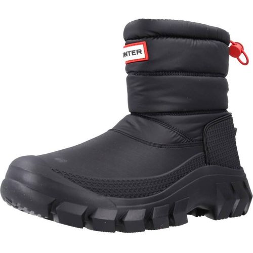 HUNTER INTREPID SHORT SNOW BOOT Schwarz