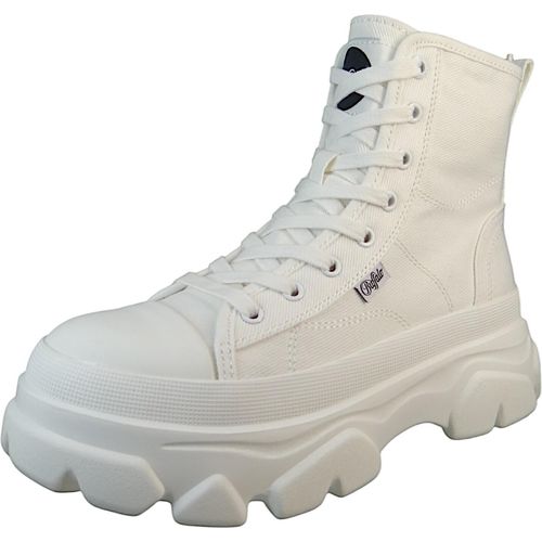 Buffalo Damen Low Sneaker Cade Lace UP HI 1622456 Weiß