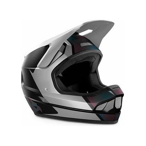 Fahrradhelm Bluegrass LEGIT weiß und schwarz matt, Größe M 56-58 cm