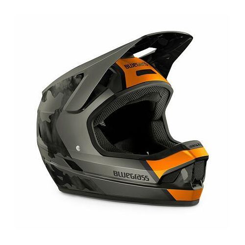 Fahrradhelm Bluegrass LEGIT mattorange, Größe S 54-56 cm